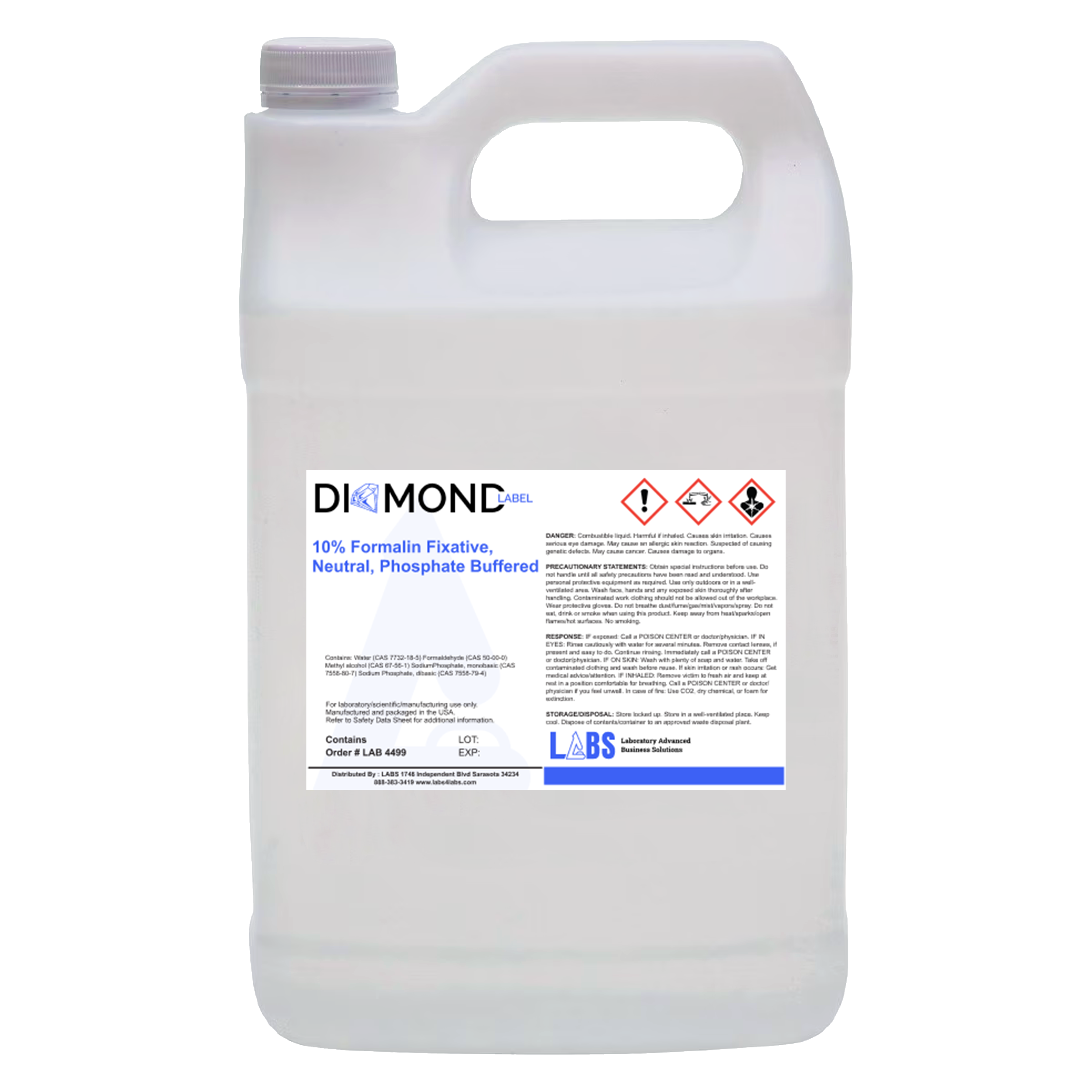 Diamond Label Formalin, 10% Neutral Buffer