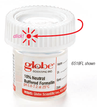 Pre-Filled Container with Click Close Lid: Tite-Rite