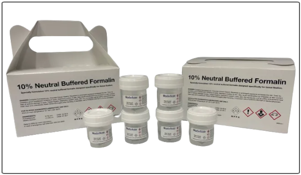 480ml Pre-Filled Formalin Containers