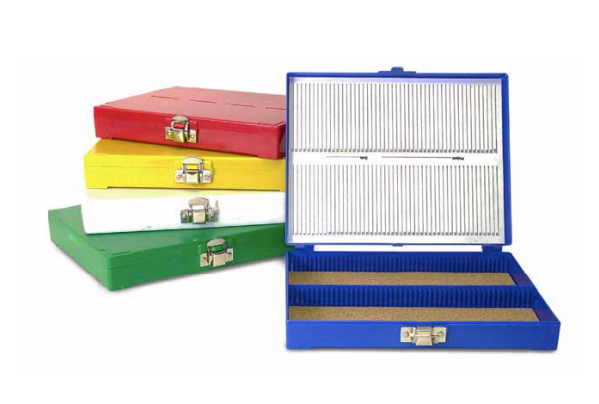 100 pcs Slide Storage Box