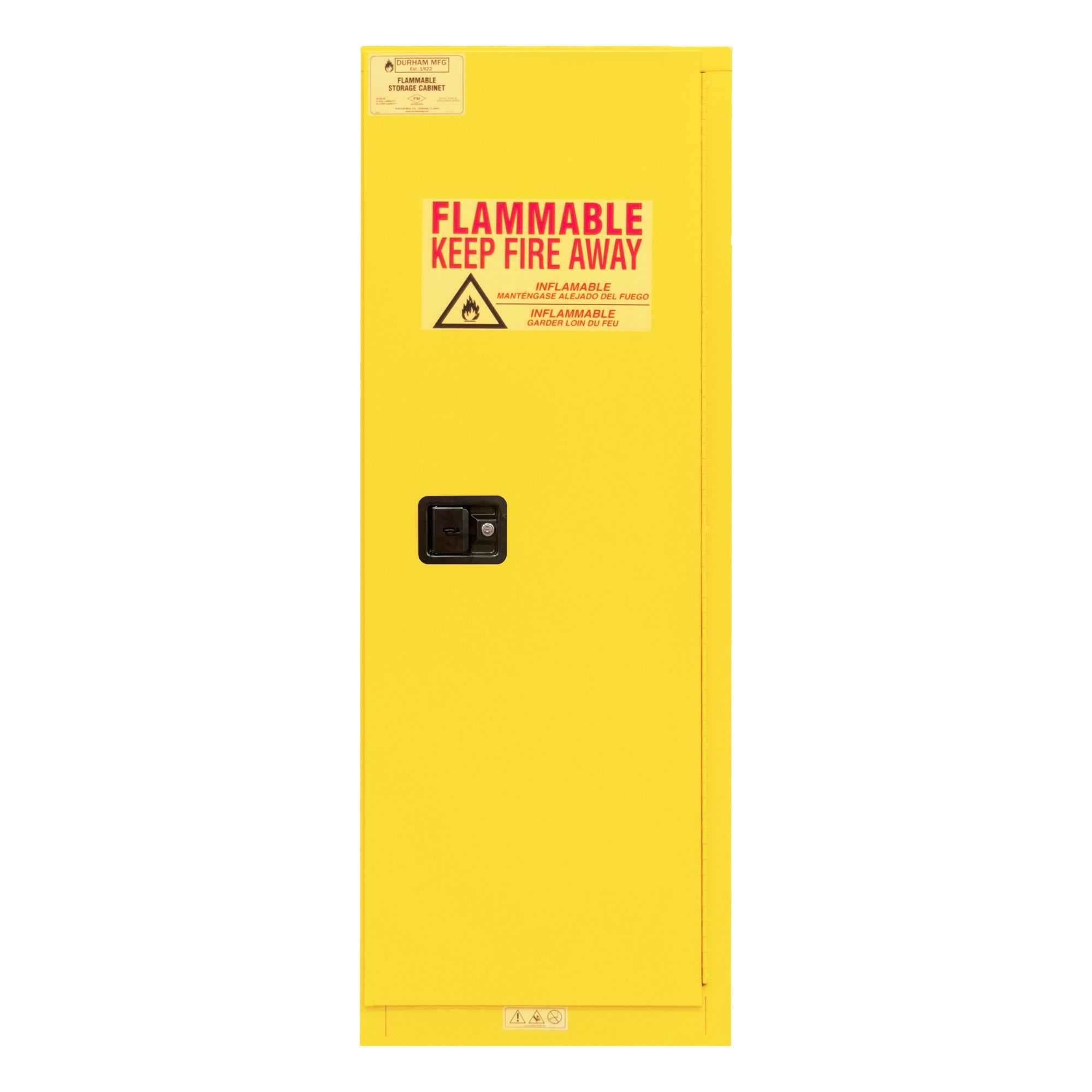 Flammable Storage, 22 Gallon, Manual