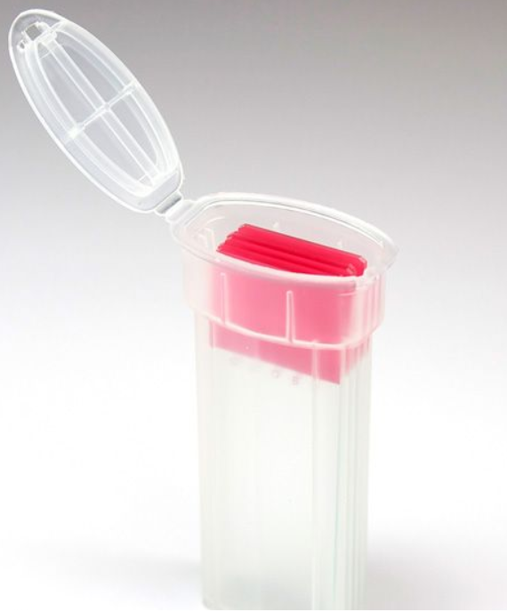 Five Microscope Slide Plastic Mailer